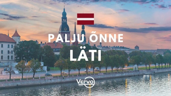 Palju õnne Läti!